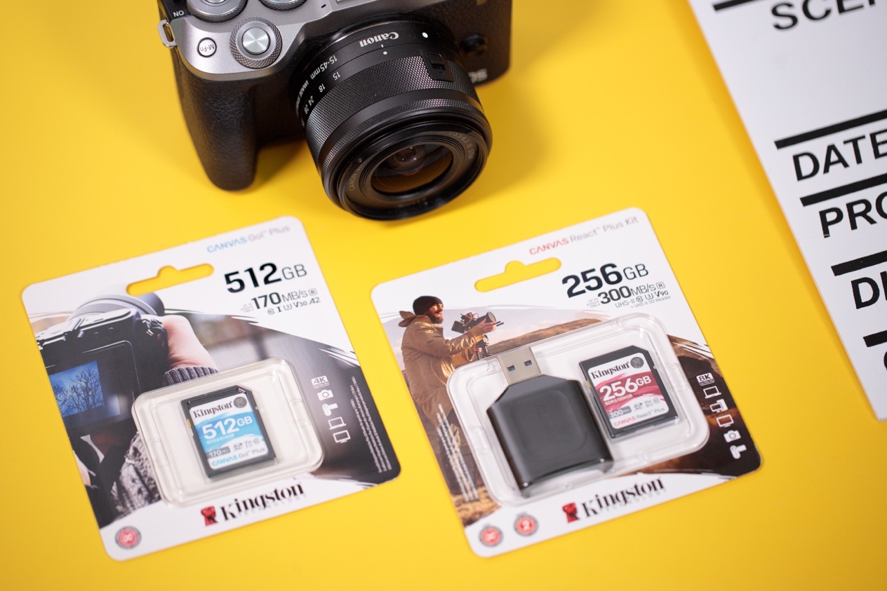 512gb Canvas series SD cards