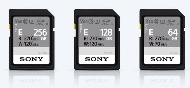 64GB SDXC V30 UHS-II U3 SD cards
