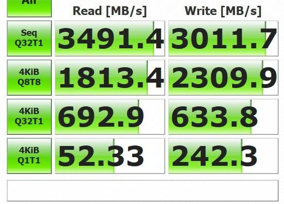 SSD SATA and PCIE