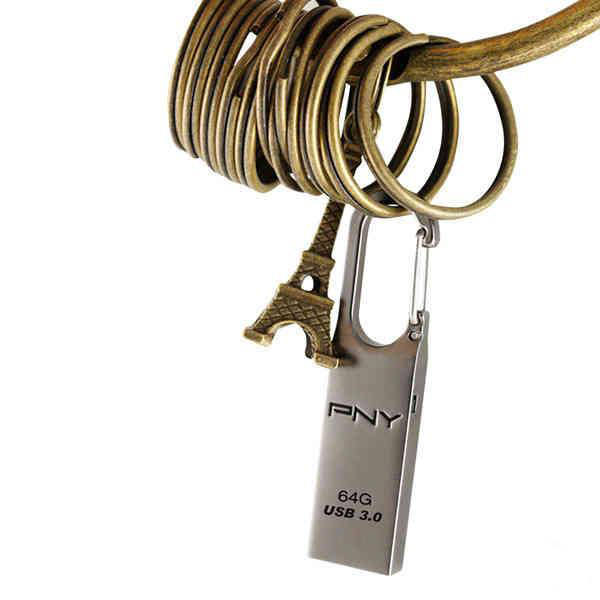 PNY Loop Turbo 32GB USB 3.0 Flash Drive - High-Speed Performance