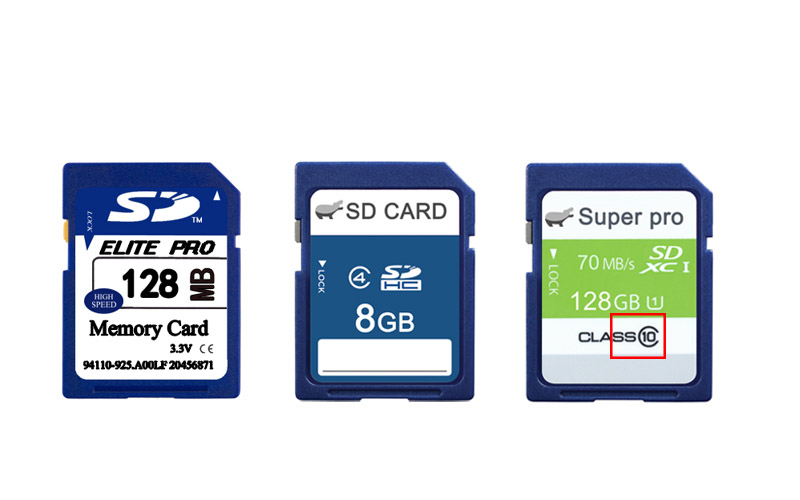 SD SDHC SDXC class10 cards