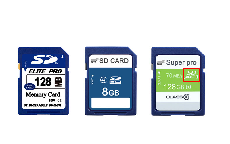 SDXC cards