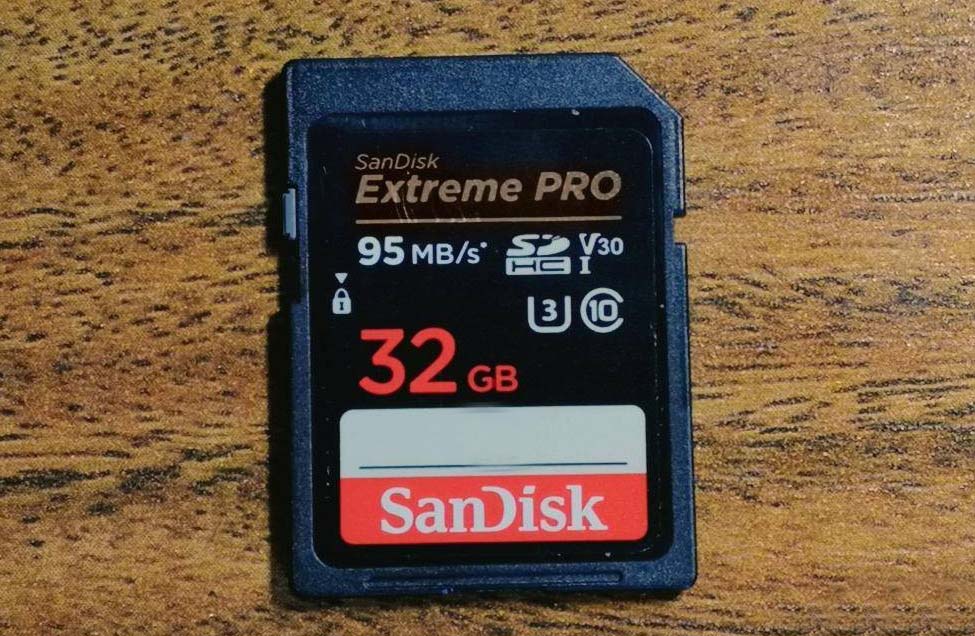 Sandisk Extreme PRO sd card