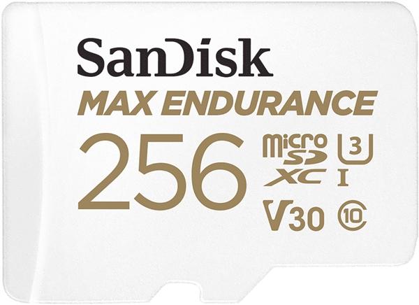 Endurance Series micro sd Cards 256GB