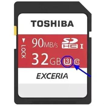 Toshiba UHS-I Level 3