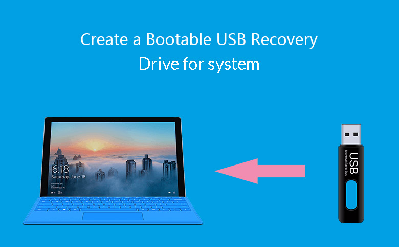 create bootable USB Recovery