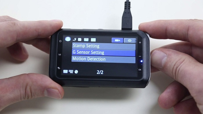 dashcam settings