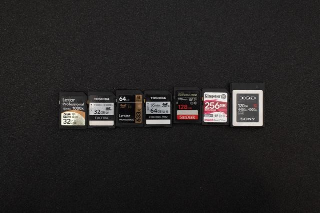 sharing some typical memory card