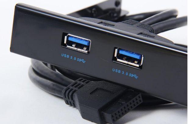 black USB interface