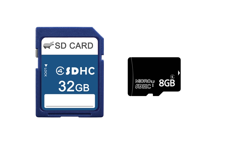 micro sd and sd cards