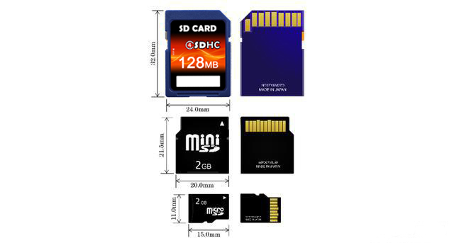 Smaller and Smaller SD Card