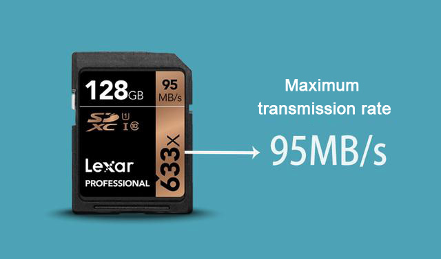 X rating of memory Card