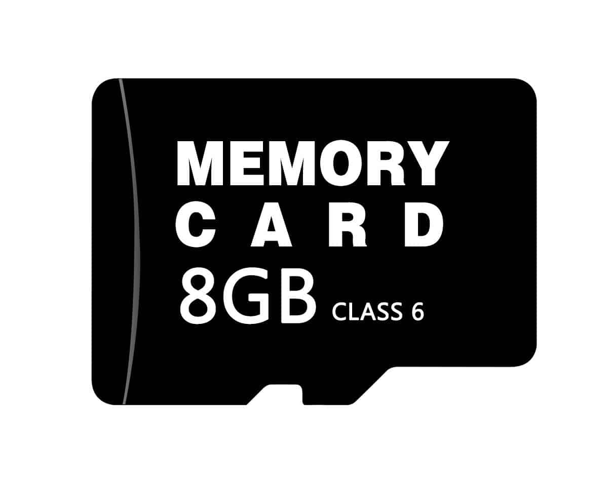 Micro SD 8GB Accessory Card