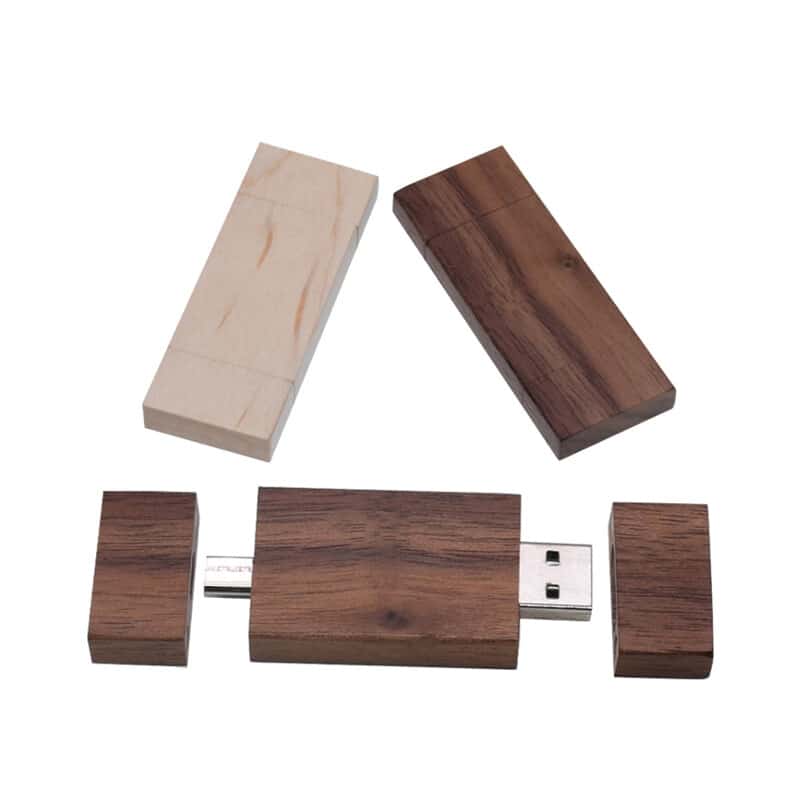 Wood OTG Flash Drive